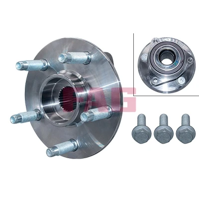 Immagine di FAG 713 6449 90 Kit cuscinetto ruota La foto corrisponde al volume di fornitura 156,70, 91,20 OPEL: Insignia A Sports Tourer, Sedan