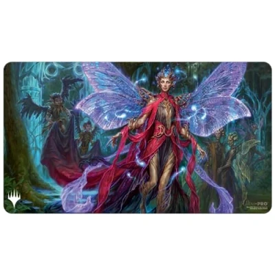 Immagine di Ultra Pro Wilds of Eldraine Playmat Tegwyll, Duke for Magic: The Gathering, MTG Card Playmat, da utilizzare come tappetino per mouse oversize, scrivania, gioco, TCG