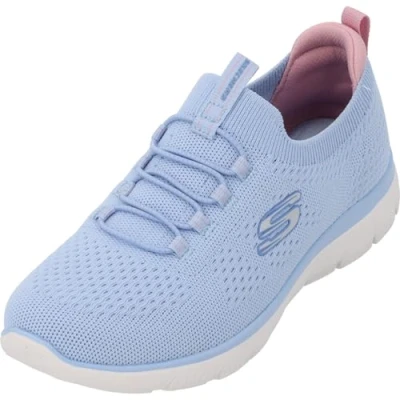 Immagine di Skechers Vertici, Scarpe da Ginnastica Donna, Maglia Blu Chiaro Multi Trim, 36.5 EU