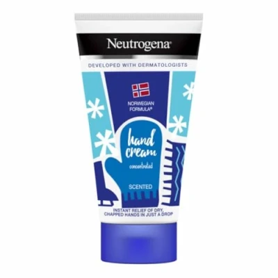 Immagine di Neutrogena crema per le mani profumata concentrata (50 ml), lenitiva molto secche, idrata intensa con glicerina un effetto immediato e duraturo