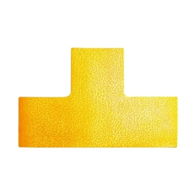 Immagine di Durable 170004 Lo spazio a forma di marcatura T Giallo segnale 10 pz. (L x L A) 150 100 0.7 mm