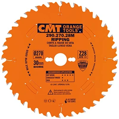 Immagine di CMT 290.270.28M LAMA CIRCOLARE (LUNGO VENA) HW 270X2.8/1.8X30 Z28 10ATB