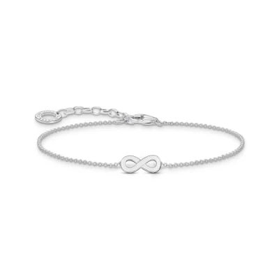 Immagine di Thomas Sabo Bracciale con pendente a forma di infinito in argento sterling 925, A2161 001 21