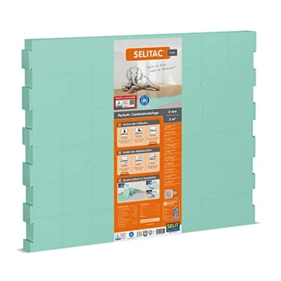 Immagine di SELITAC 5 mm Sottofondo per pavimento laminati e parquet (5 m²)
