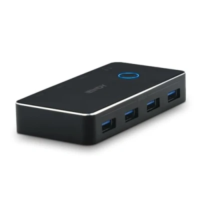 Immagine di Commutatore USB 3.0 LINDY 2 porte Nero