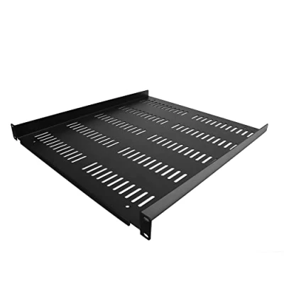 Immagine di StarTech.com Mensola Rack 19&quot; 1U Ripiano Ventilato per Armadio 19 pollici Dispositivi/Apparecchiature di rete non installabili a Portata 25kg Profondità 30 cm (SHELF 12 FIXED V)