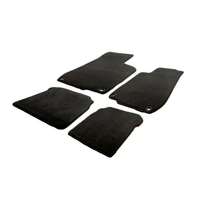 Immagine di AutoStyle Set tappetino Velluto anteriore e posteriore nero TM VW586V