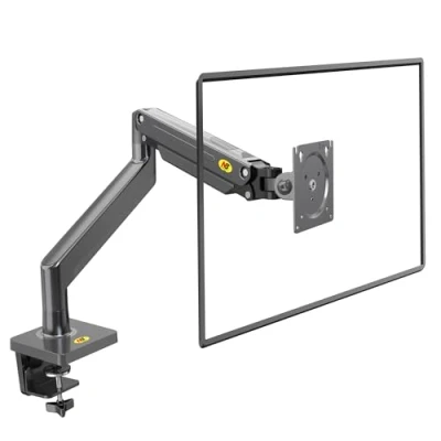 Immagine di Supporto da tavolo con molla a gas per schermi LCD 22 40 pollici VESA max. 100 x mm, fino 15 kg