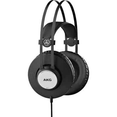 Immagine di AKG Harman K72 Studio Cuffie auricolari via cavo Nero, Argento