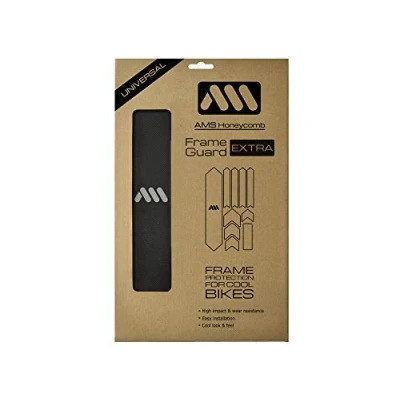 Immagine di High Impact Frame Guard XL Protezione del Telaio Proteggi la Tua Bici dai Graffi Unisex Adulto, Nero/Argento