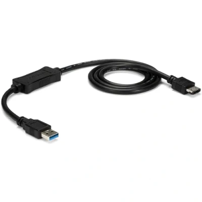 Immagine di StarTech.com Cavo Adattatore USB 3.0 a eSATA da 90cm per HDD / SSD ODD convertitore dischi rigidi 6 Gbps (USB3S2ESATA3)