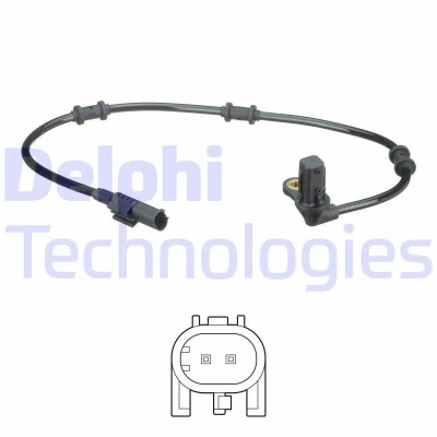 Immagine di DELPHI SS20593 Sensore ABS attivo 575 MERCEDES BENZ: Classe ML