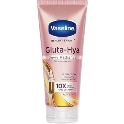 Immagine di Vaseline Gluta Hya Dewy Radiance Siero in lozione, non appiccicoso, 70 ml