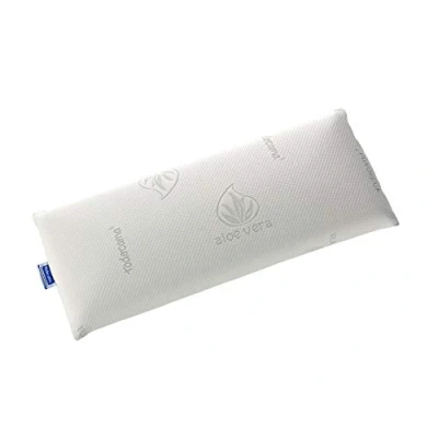 Immagine di Todocama Cuscino viscoelastico, 70 cm nucleo compatto. Doppia federa con cerniera. Tessuto Aloe Vera. Termoregolabile adattabilità al collo.