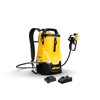 Immagine di WAGNER Sistema a spruzzo portatile batteria Control Pro 300 Move 18V Kit Libero e flessibile: comodo come zaino, fermo sul pavimento o mobile in mano *batteria caricabatterie inclusi*