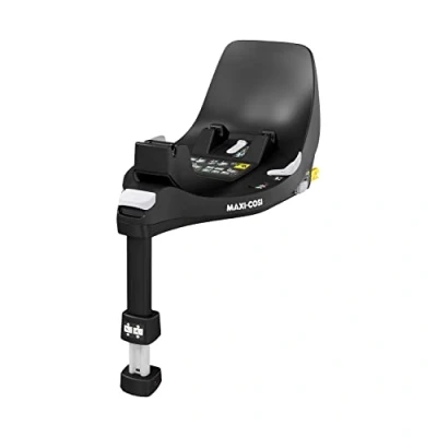 Immagine di Maxi Cosi FamilyFix 360 i Size Base per seggiolino auto girevole, ISOFIX girevole a 360, 0 4 anni (40 105 cm), rotazione FlexiSpin con una mano, Controllo TravelSafe, Click &amp; Go, Nero
