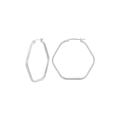 Immagine di Breil Hexagonia Orecchini, Donna, Taglia: One Size, Argento