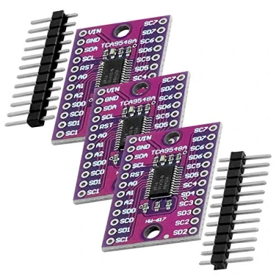 Immagine di AZDelivery 3 x PCA9548A Multiplexer a Bassa Tensione 8 Canali I2C compatibile con Arduino incluso un E Book!