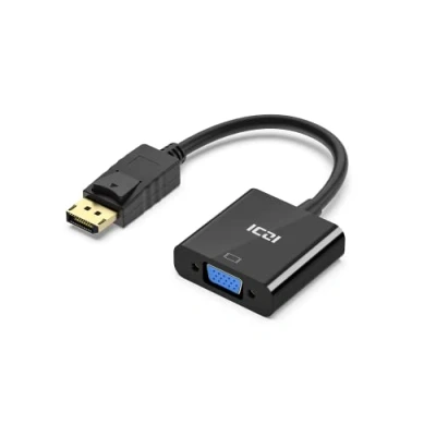 Immagine di ICZI Adattatore Displayport a VGA, Cavi Convertitore Display Port Maschio VGA Femmina 1080P 60Hz per Laptop PC Portatili Desktop.