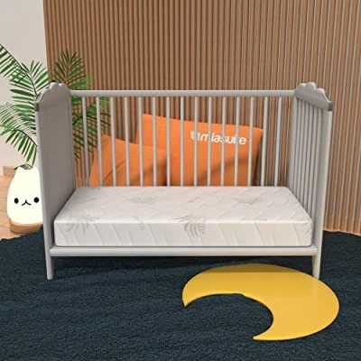Immagine di miasuite i sogni italiani MATERASSO PER CULLA LUPIN BABY 50X130 ALTO 12 CM SFODERABILE IN WATERFOAM POLIURETANO ORTOPEDICO LETTINO