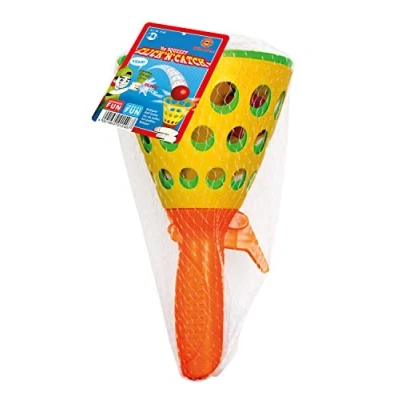 Immagine di Paul Guenther 1546 Mc Squeezy Click&#039;n&#039;Catch, gioco di pesca per bambini con 2 cestini e 3 palline plastica