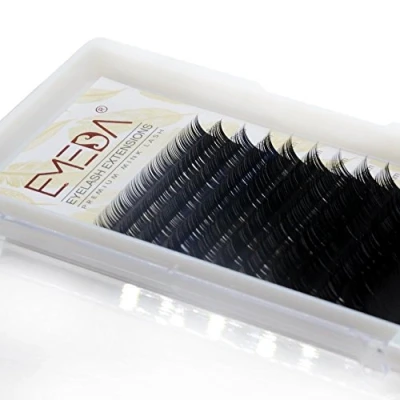 Immagine di EMEDA ciglia Estensioni 0,07mm C miscelazione curl estensione individuali 8 15mm finte per uso salone Individual lash extensions (C 0.07 mix)