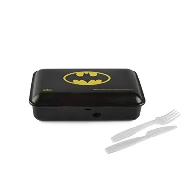Immagine di Excelsa Supereroi Contenitore Porta Pranzo Batman, Nero, 22 x 13 cm