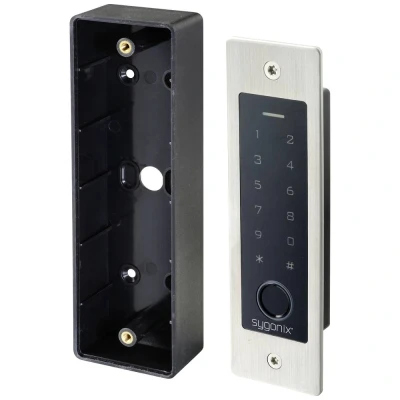 Immagine di Sygonix SY 5231014 Sistema daccesso RFID, impronte digitali Da incasso 12 V/DC, 18 V/DC IP55 con tastiera illuminata