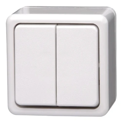 Immagine di Kopp Interruttore di serie standard a montaggio superficiale, 10 A, 250 V, bianco artico, 513502002