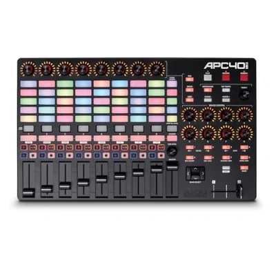 Immagine di Akai Professional APC40 MKII Controller 1:1 USB MIDI per la mappatura di Ableton Live Lite con Matrice 5x8 Clip Launch, Controlli e Software incluso
