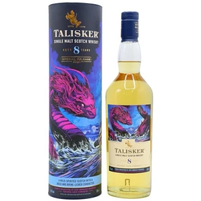 Immagine di Talisker 8 Years Old Single Malt Scotch Whisky Special Release 2021 59,7% Vol. 0,7l in Giftbox