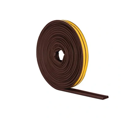 Immagine di Stormguard P Profile Bordi adesivi paraspifferi, in gomma 10 m x 9 mm 5 marrone