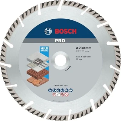 Immagine di Bosch Accessories 2608615065 Standard for Universal Speed Disco diamantato Diametro 230 mm Ø foro 22.23 1 pz.