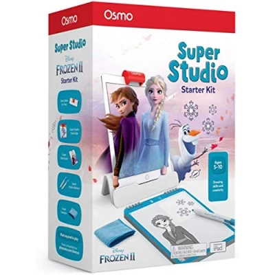 Immagine di Osmo Super Studio Disney Frozen 2 Ages 5 11 Learn to Draw For iPad or Fire Tablet