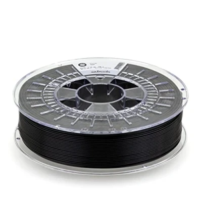 Immagine di extrudr® DuraPro ASA ø1.75mm (750gr) &#039;BLACK&#039; 3D printer filament Made in Austria