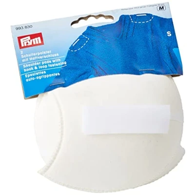 Immagine di Prym Spalline Raglan con Chiusura in Velcro Bianco S, Poliestere, S 110 x 100 11 mm, Weiß, 2 Stück, unità