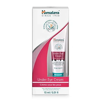 Immagine di Himalaya herbal Under Eye Cream helps Diminish dark circles, wrinkles, fine lines,Nourishes and moisturizes anti aging, wrinkle natural extracts,Suitable for all skin types 15ml
