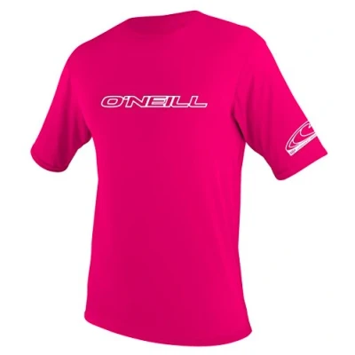 Immagine di ONEILL WETSUITS Bambini Youth Basic Skins S/S Tee Rash Vest, Bambini, Tee, Multi Colore, 10 Anni