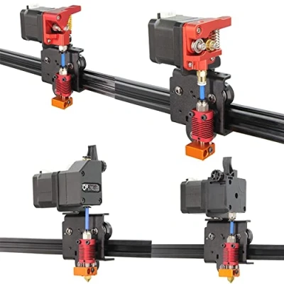 Immagine di Befenybay Aggiornamento diretto estrusore piastra di supporto facile stampa filamento flessibile per Ender 3/CR 10 stampante 3D (piastra diretta)