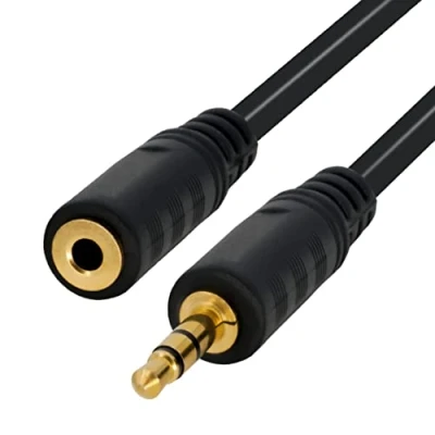 Immagine di Bigtec Cavo Di Prolunga Usb Audio Adattatore 3.5 Mm 2,5M { 3 M 3,5 Mm}