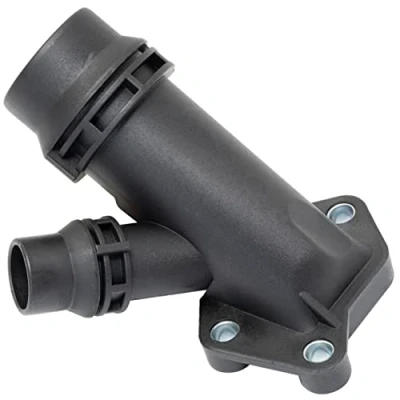 Immagine di AERZETIX C66184 Flangia del liquido di raffreddamento con anello tenuta anteriore, laterale testata cilindro compatibile BMW 11122247744, 11127806196