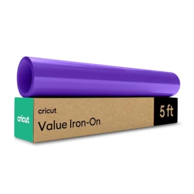 Immagine di Cricut Valore termoadesivo viola 30,5 cm x 1,5 m (1)