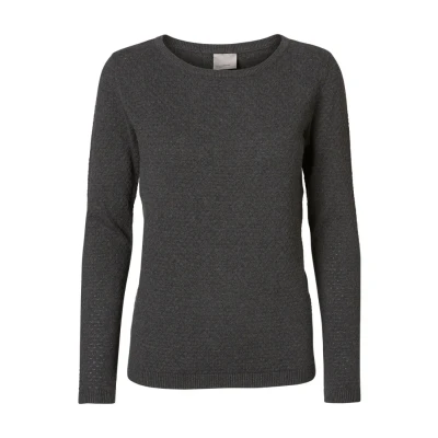 Immagine di Vero Moda Vmcare Structure LS Oneck GA NOOS Maglione grey, Donna, Taglia: XS, Grey