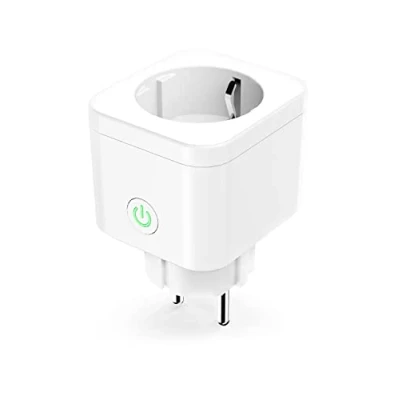 Immagine di Refoss Presa WiFi Alexa, Smart Mini con Telecomando, Intelligente Domestica Controllo vocale, Timer, Funziona Google Home, 2400W, 10A, 1 Pezzo
