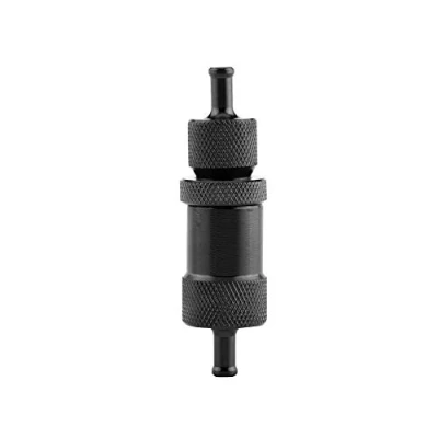 Immagine di regolatore boost manuale MBC, di turbo regolabile in lega alluminio universale per turbocompressore (nero)