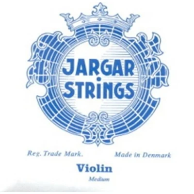 Immagine di Corda per violino Jargar (blu) (cromato) 1a sfera Medium Violin 4/4 (Mi) E