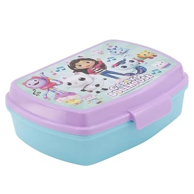 Immagine di CIOTOLA RETTANGOLARE PER PANINI GABBY&#039;S DOLLHOUSE Stor