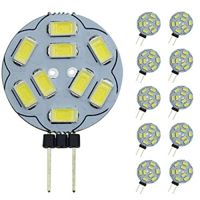 Immagine di lampadine Pocketmant Dimmable G4 LED, 20W di ricambio per lampada alogena, DC 12V 200LM confezione da 10, bianco caldo [Classe energetica A +]