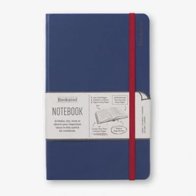 Immagine di IF Bookaroo A5 notebook, 192 pages, lined, navy