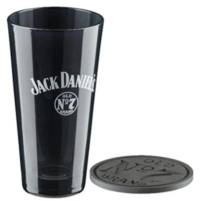 Immagine di Jack Daniels Old No. 7 Set regalo in vetro per miscelazione, colore: Nero